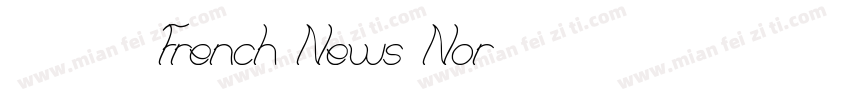 1906 French News Nor字体转换